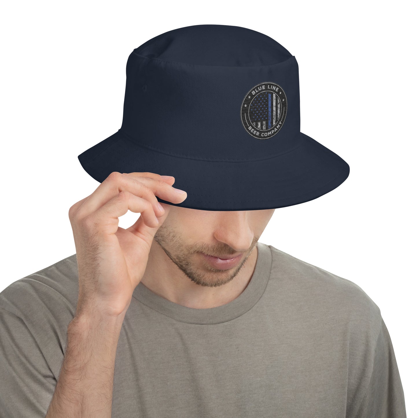 Blue Line Bucket Hat