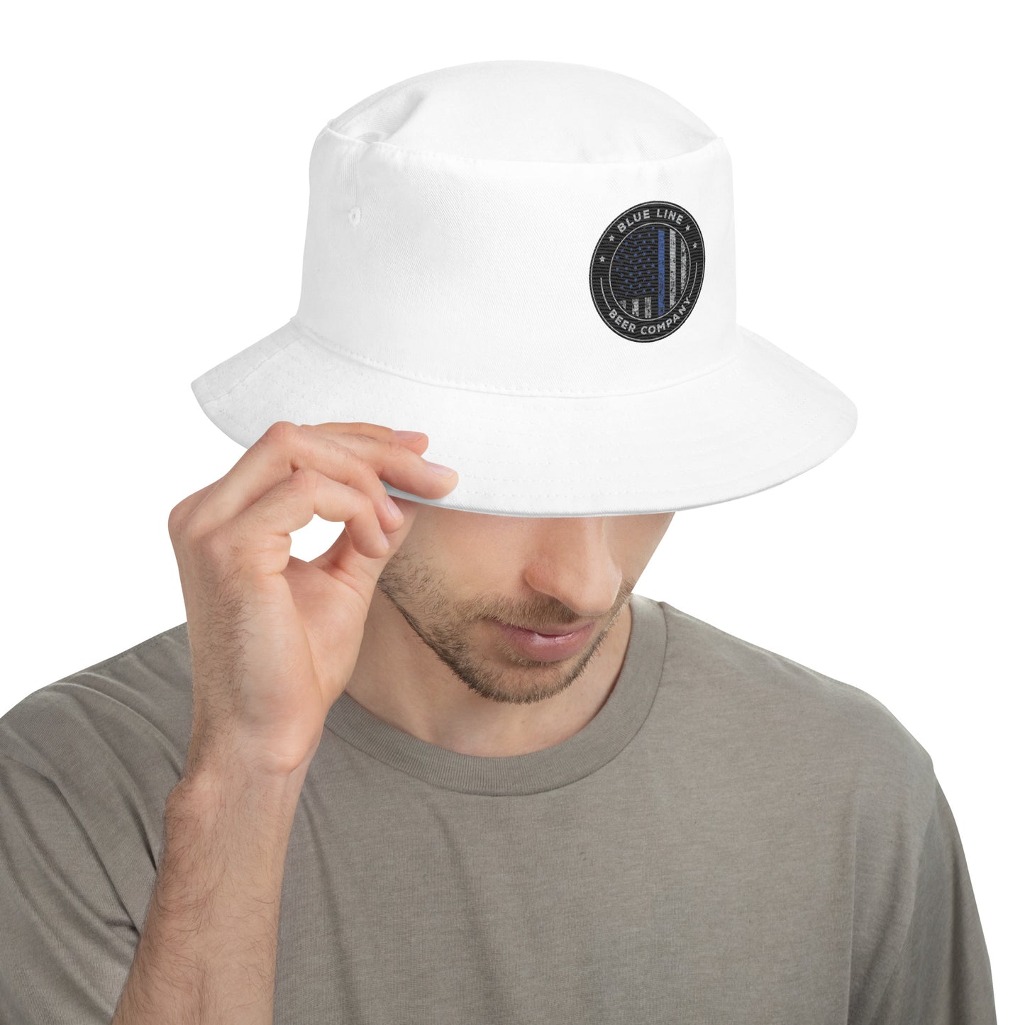 Blue Line Bucket Hat