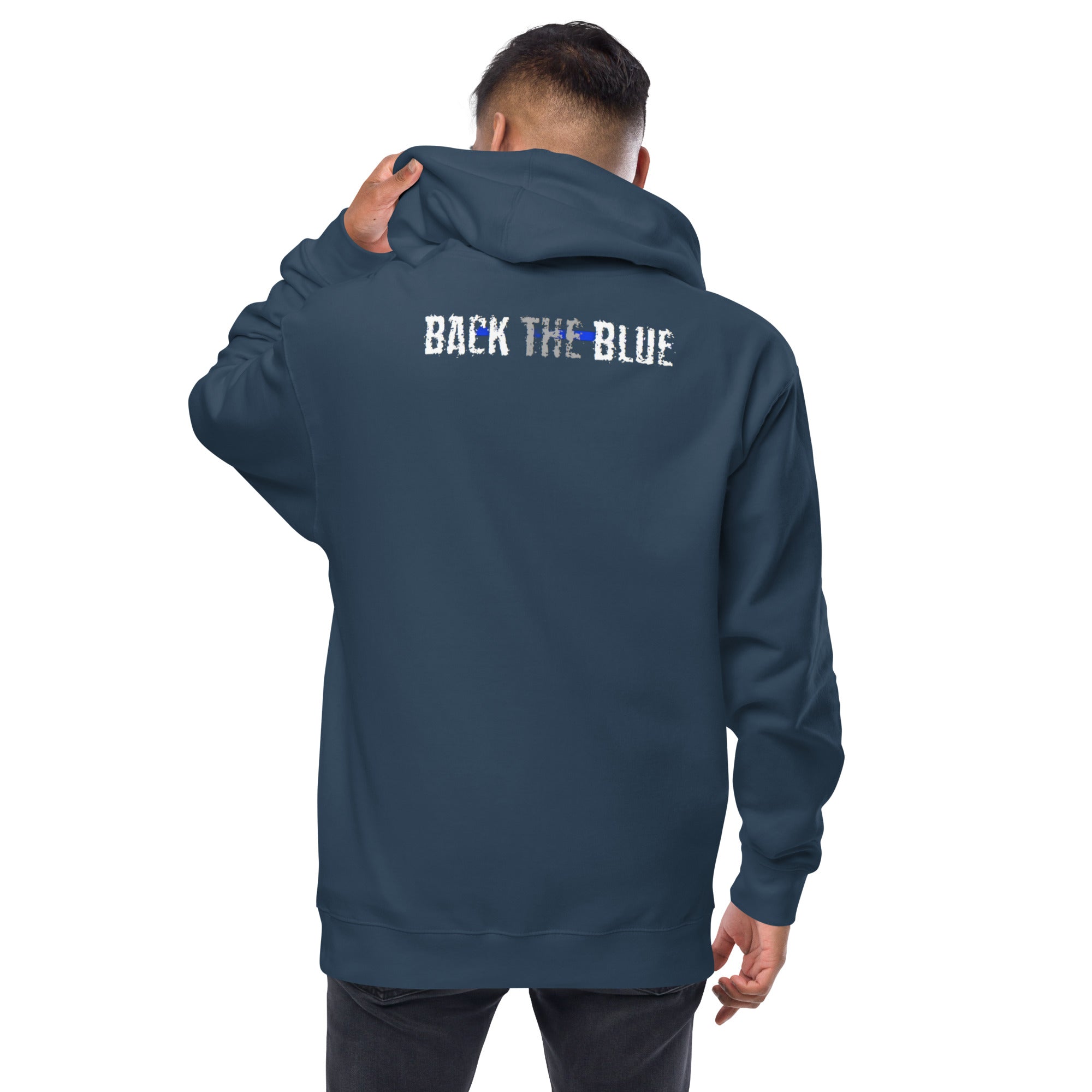 Back the blue hoodie sale