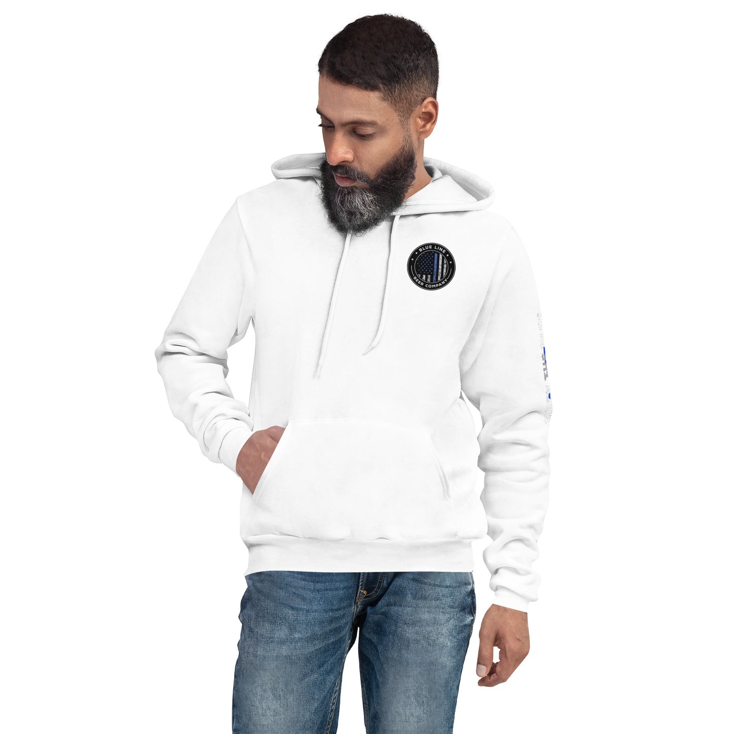 Blue Line Premium American Punisher Hoodie